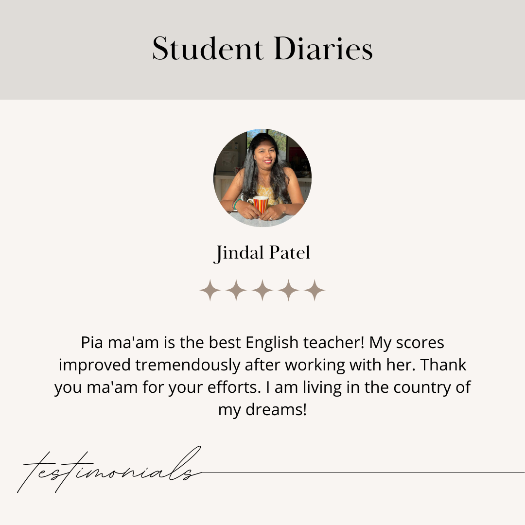 Jindal Patel testimonial